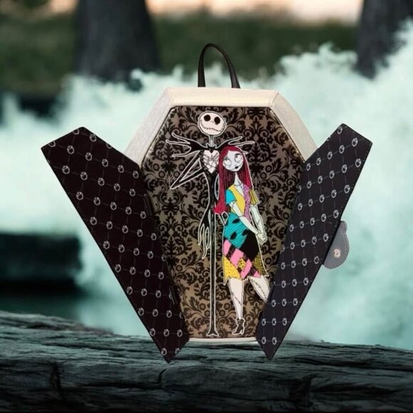 Loungefly Disney NYCC Limited Edition Nightmare Before Christmas Coffin Backpack
